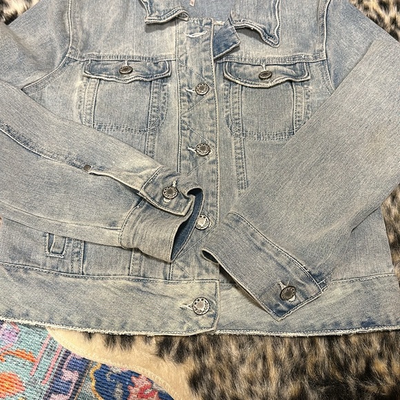 Free People denim jacket. - Picture 4 of 4